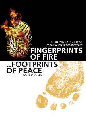cover image of Fingerprints of Fire, Footprints of Peace